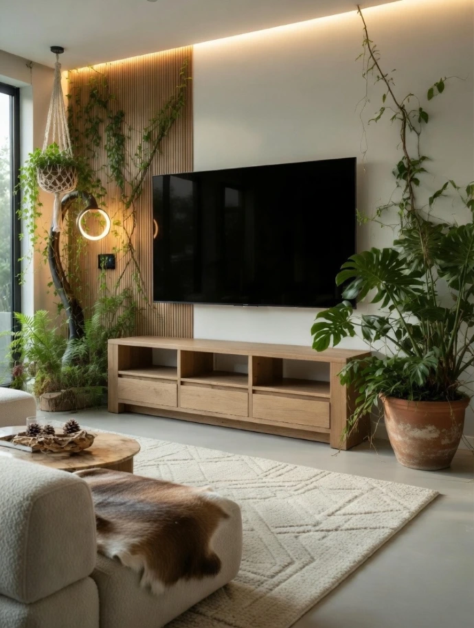 meuble tv teck liege