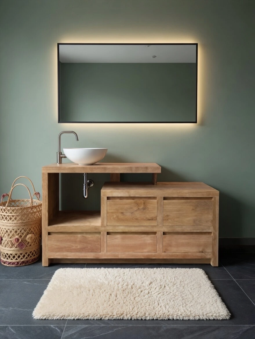 meuble design salle de bain